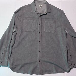 Woolrich Gray Herringbone Shirt